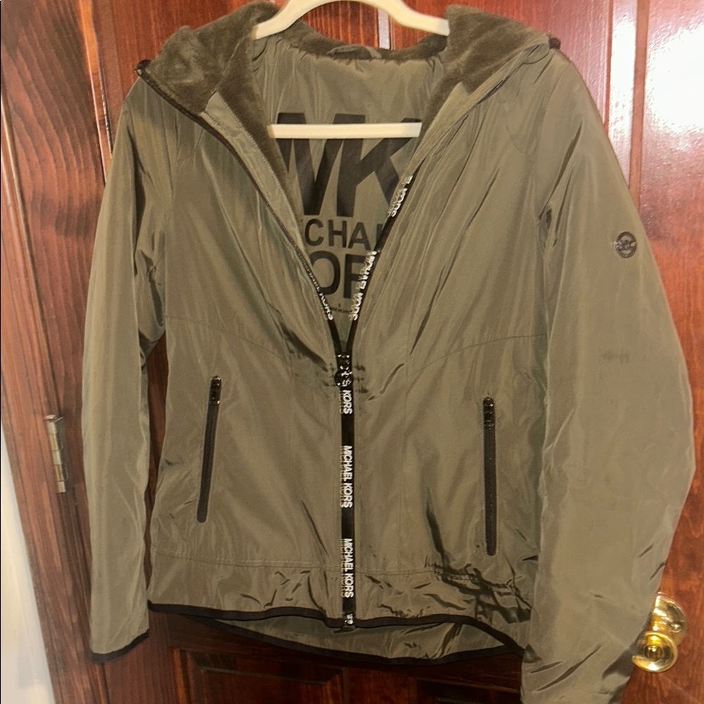 Michael Kors Olive Green Jacket